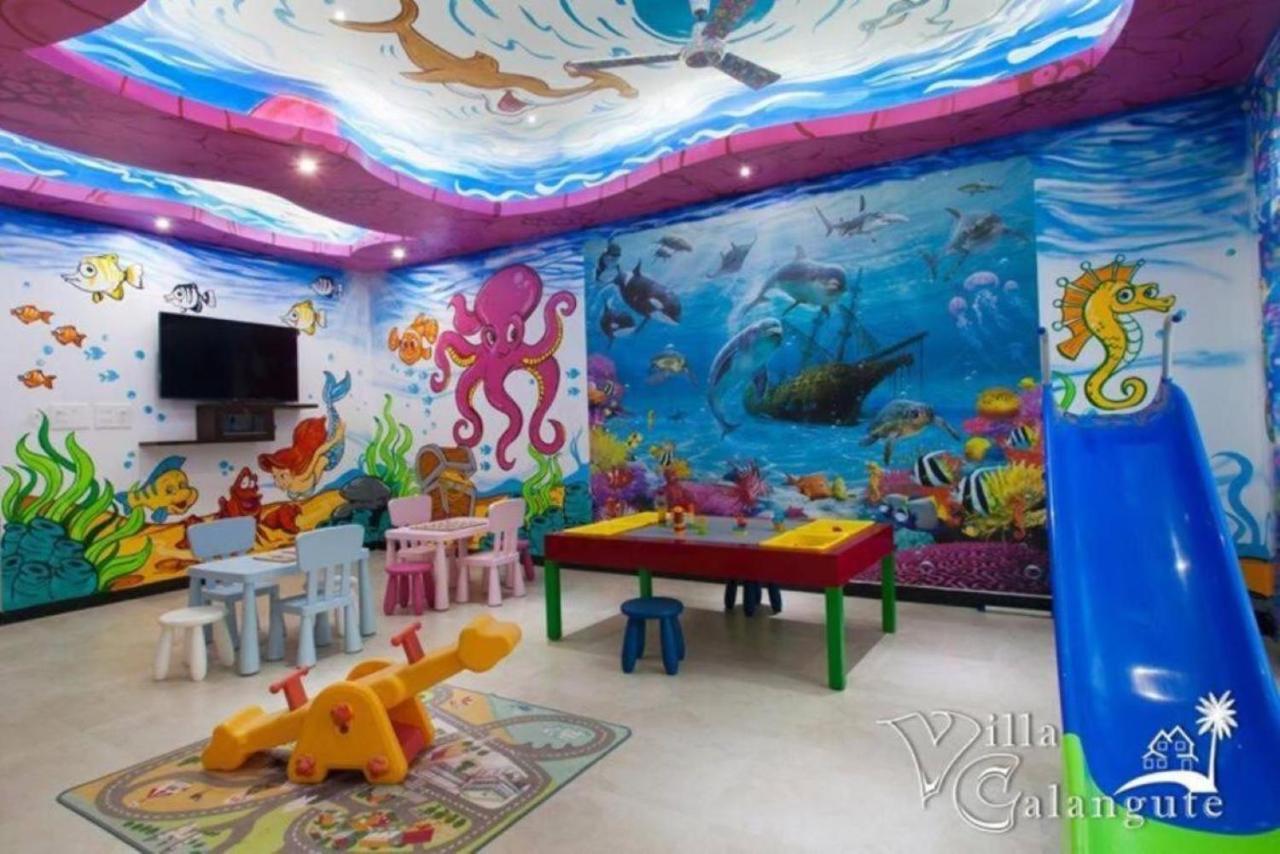 Luxury Rental With Kids Playroom In Goa Калангут Экстерьер фото
